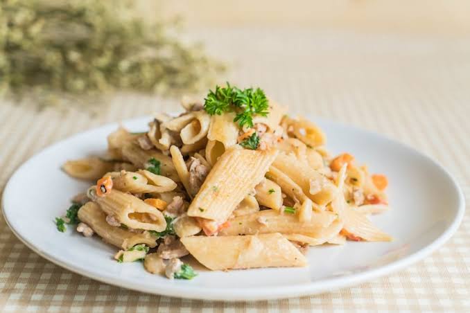 Crispy Chicken Pasta